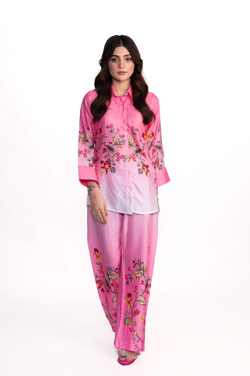 PINK PRINTED 2PCS
