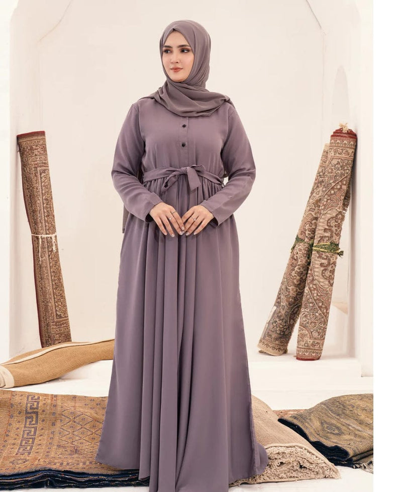 RAISIN PURPLE ABAYA  (BY BROFFICIALstore)