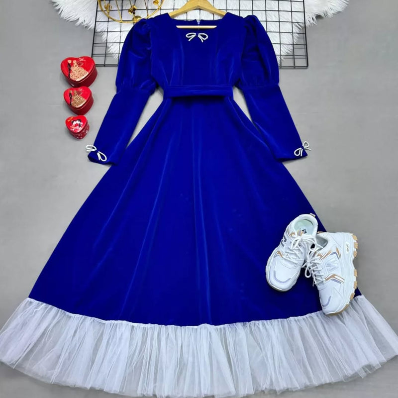 Valencia Velvet Frock