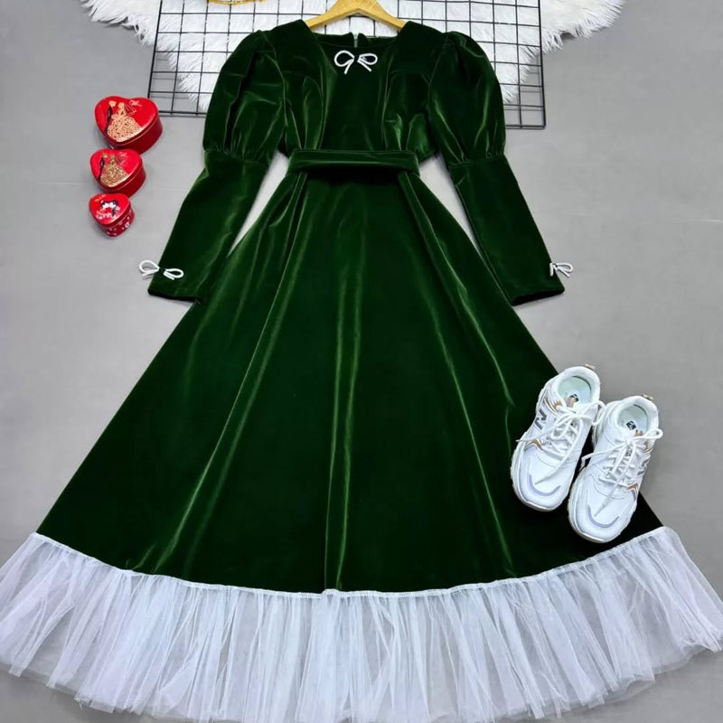 Valencia Velvet Frock