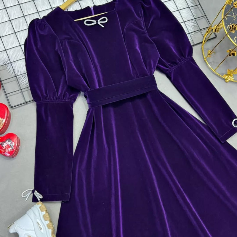 Valencia Velvet Frock