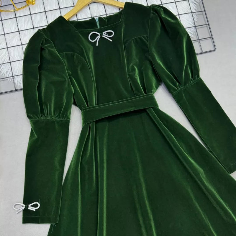Valencia Velvet Frock