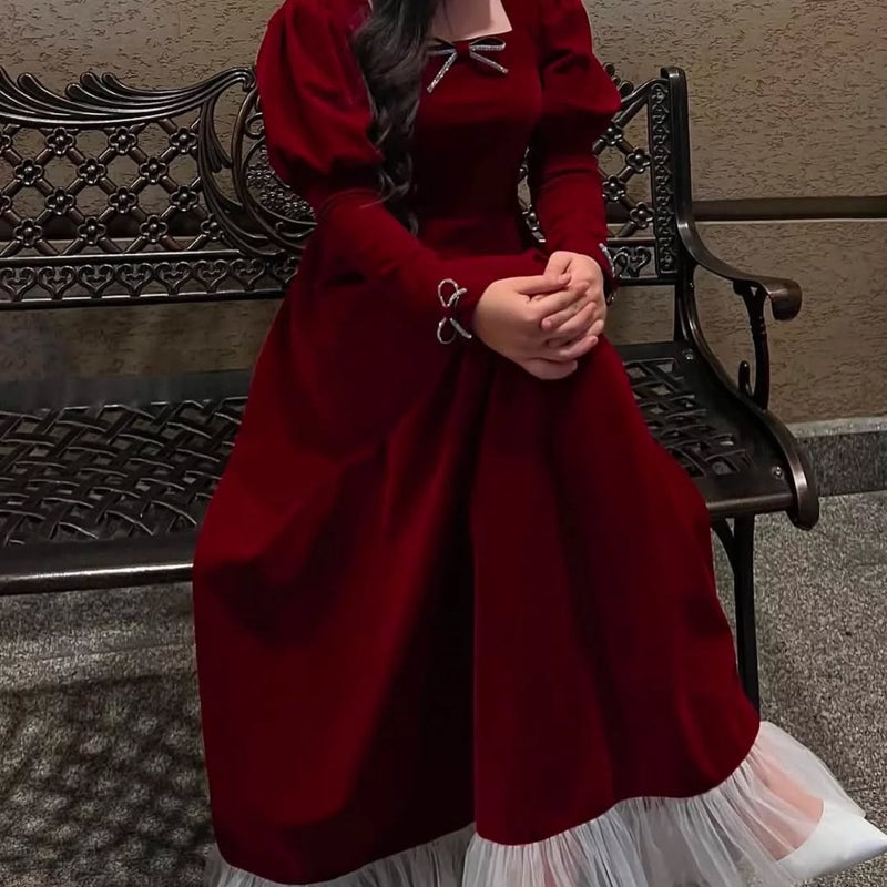 Valencia Velvet Frock