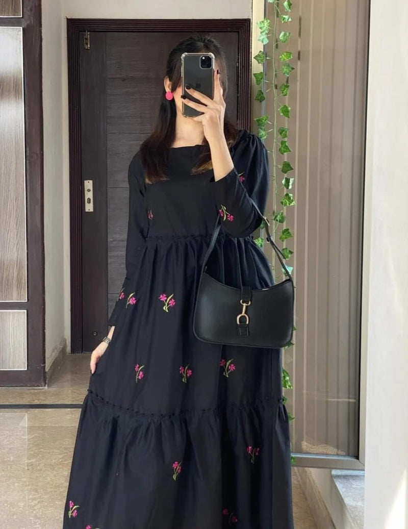 Midnight Black Maxi