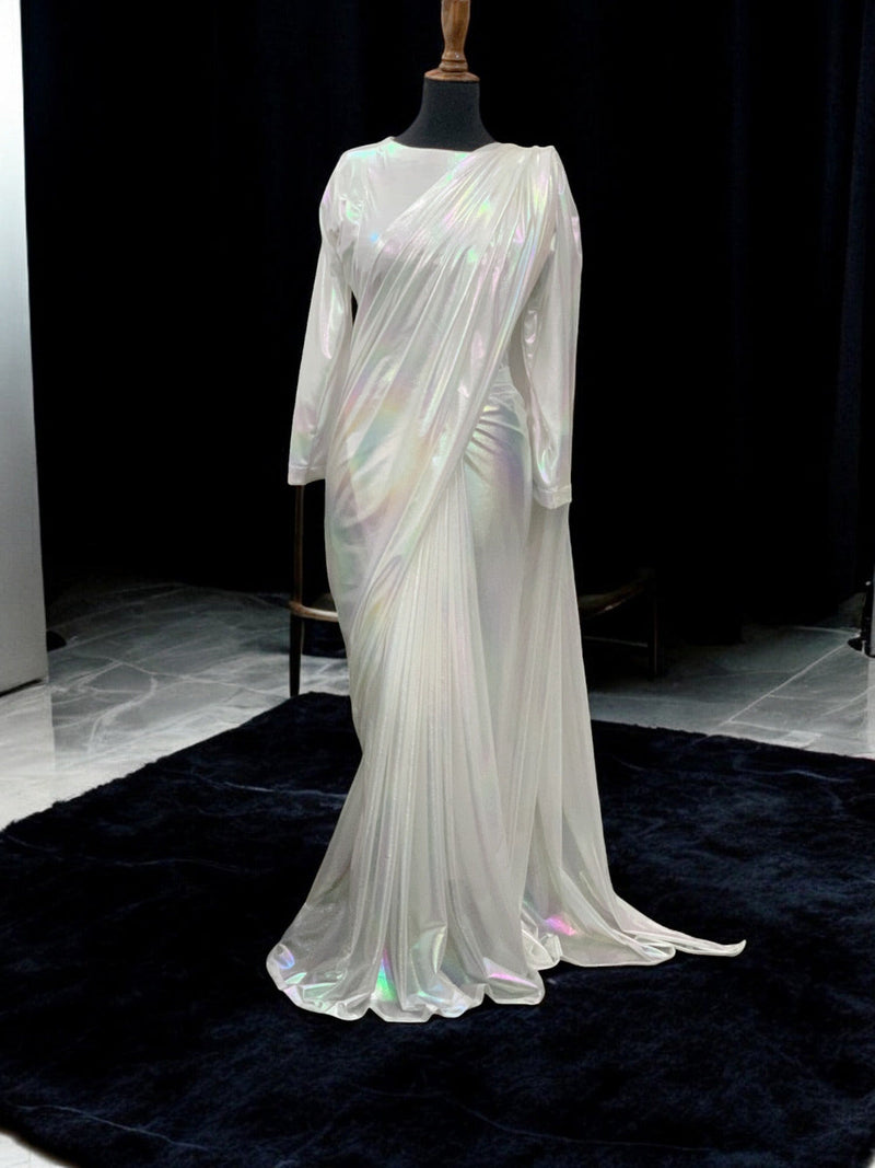 Rainbow Moonlight Saree
