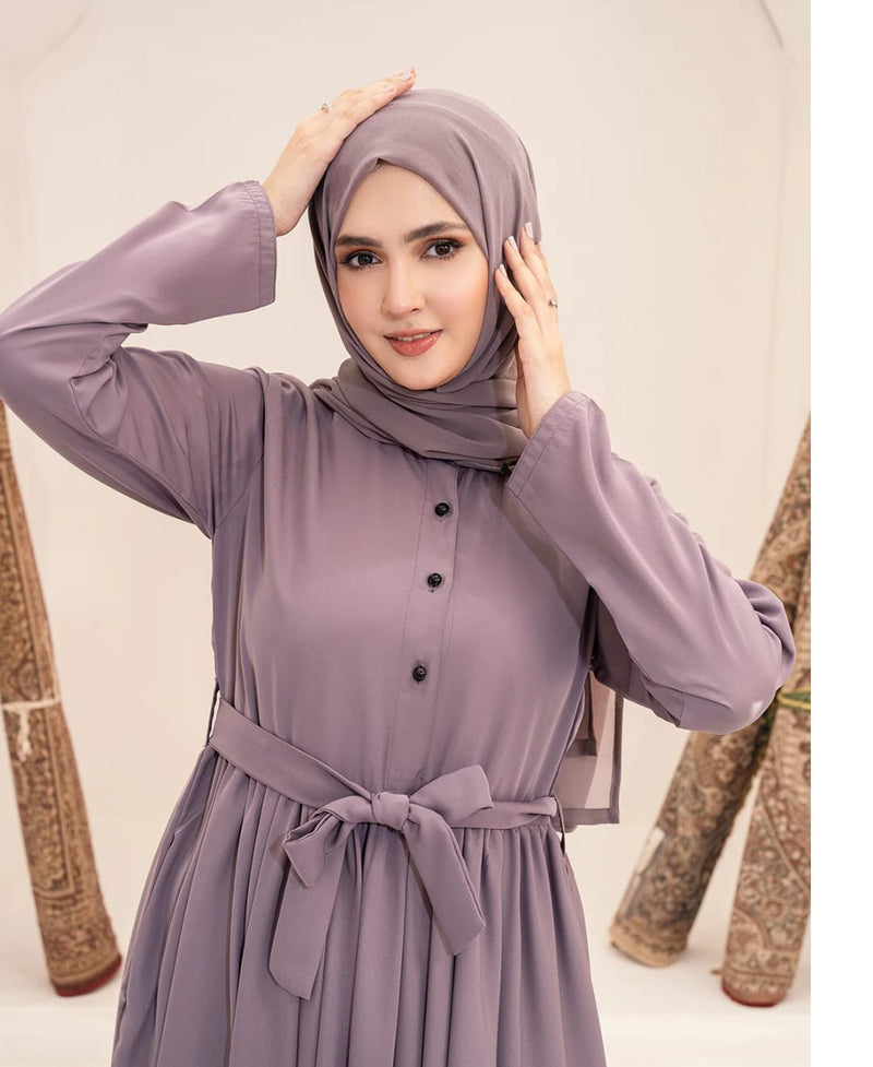 RAISIN PURPLE ABAYA  (BY BROFFICIALstore)