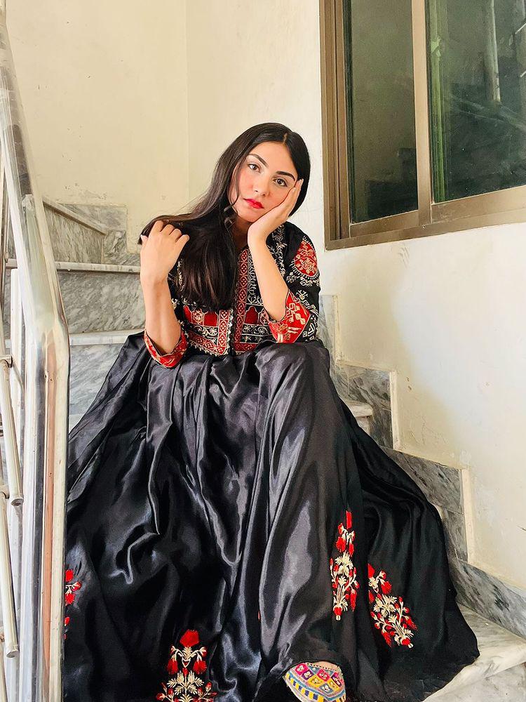 2Piece Heavy Embroidery Separate Coati With Long Bunch Maxi