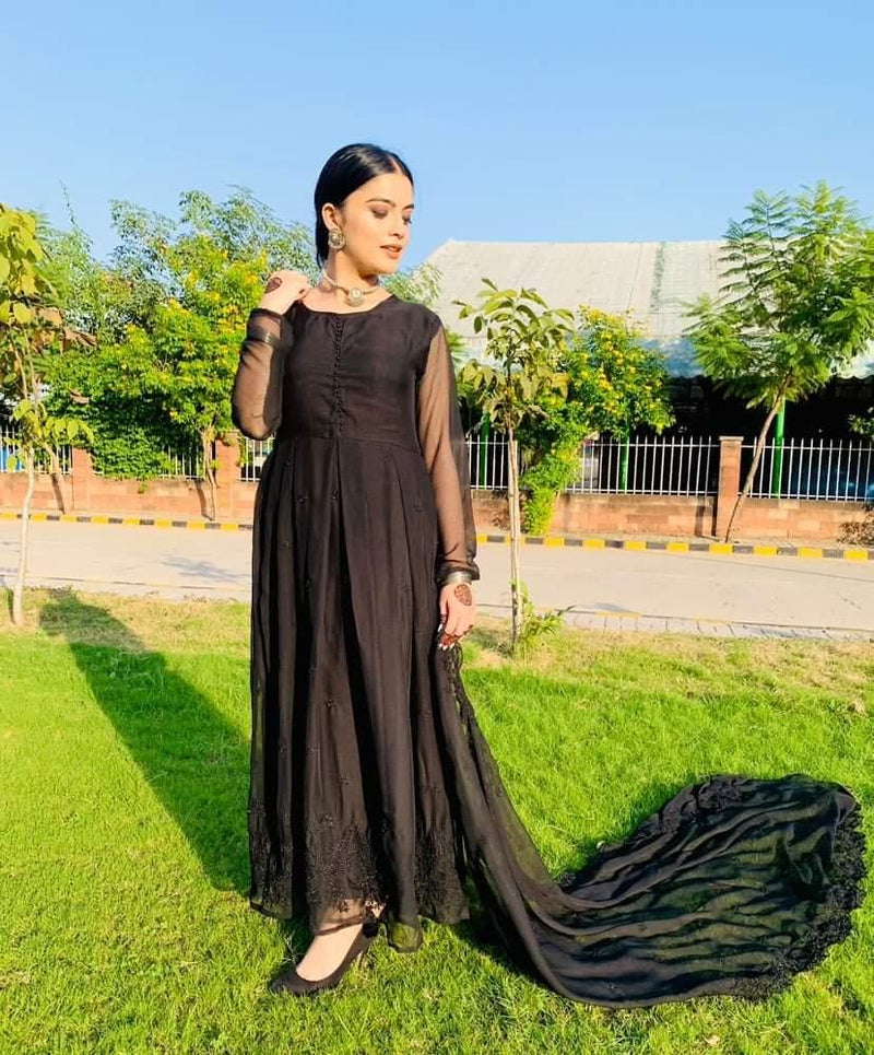 Fully Embroidery Chiffion 3pcs